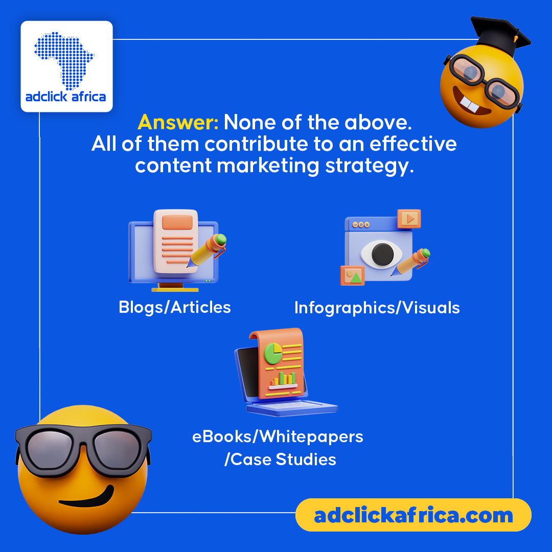 AdClickAfrica's tweet photo. Content marketing means regularly creating and publishing valuable and highly relevant content for your audience. 🚀😎

Think about the content you need for your digital marketing strategy. 🤔🤖

👉 https://t.co/vHZ6uP88tN 👈

#contentmarketing #marketingstrategy https://t.co/4DENS2LWMs