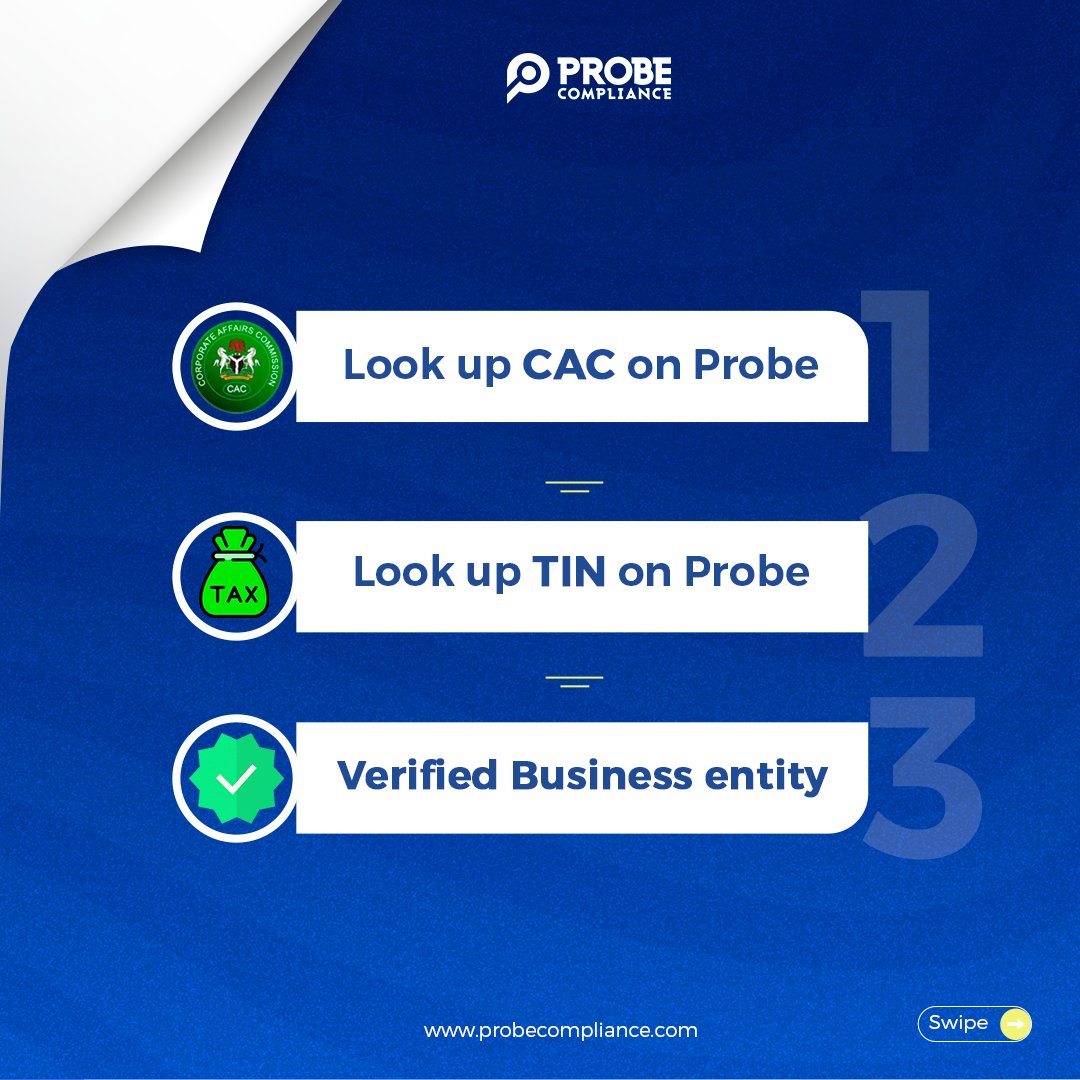 probecompliance's tweet photo. Effortless Business Onboarding: 
Follow These Simple Steps for Verification Success
 #EthicsAndCompliance #ProbeTech#probecompliance #riskmanagement  #antimoneylaundering #aml #kyc #knowyourcustomer #AI #PEPIdentification https://t.co/KFhyuyUR6v