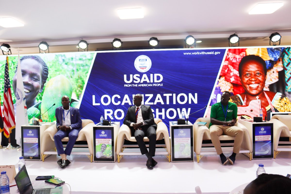 IDIMakerere's tweet photo. 1/2 
Proud to be part of the @USAID Localization Roadshow in Arua! We aim to prevent new HIV infections &amp; reduce vulnerabilities among OVC &amp; AGYW through USAID-funded #OVCInterregionalActivity. Our collaboration is strengthening local partnerships for sustainable community dev't. https://t.co/I90OFZRn1I