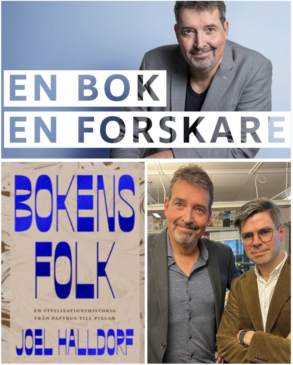 Idag gästar jag Johan Wester och talar om böcker, kultur och läsning i programmet ”En bok, en forskare”. Sänds på i P1 klockan 1805, men ligger redan nu på nätet för den som inte kan vänta! 

Vi tar oss hela vägen från Mesopotamien och Jesus till vår tid på 29 minuter!