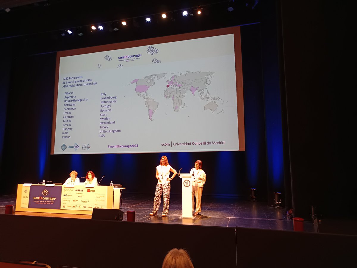 Ana Garcia-Serrano (@a_gserrano) on Twitter photo Celebrating ACM initiative, Women in Technology at Univ. Carlos III. <a href="/ACMwomENcourage/">ACM-W womENcourage</a>. <a href="/DiverTLesPLN/">DiverTLes</a> <a href="/sepln/">SEPLN</a> <a href="/Grupo_HULAT/">HULAT</a> <a href="/ETSIIUNED/">ETSI Informática UNED</a> <a href="/IMDEA_Software/">IMDEA Software</a> Celebrating ACM initiative, Women in Technology at Univ. Carlos III. <a href="/ACMwomENcourage/">ACM-W womENcourage</a>. <a href="/DiverTLesPLN/">DiverTLes</a> <a href="/sepln/">SEPLN</a> <a href="/Grupo_HULAT/">HULAT</a> <a href="/ETSIIUNED/">ETSI Informática UNED</a> <a href="/IMDEA_Software/">IMDEA Software</a>