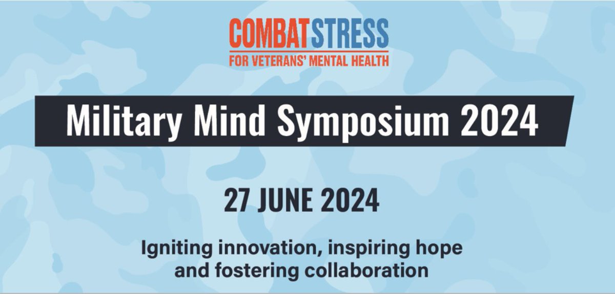 alan_friggieri's tweet photo. All set and ready to go for #MilitaryMind2024 @CombatStress today, starting at 0930 with some great speakers https://t.co/o8CyZv1tiy https://t.co/qtMXhhdXo8