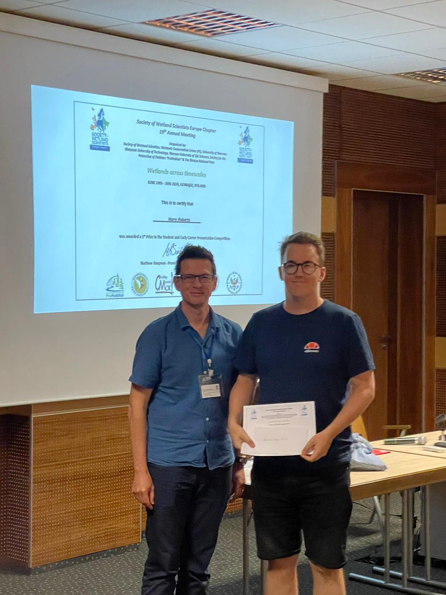 igsopas's tweet photo. 🎉 Happy to announce that our #PhDstudent Harry Roberts @hrob1632 was awarded with 1st Prize in the Student and Early Career Presentation Competition during @SWS_org European Chapter 19th Annual Meeting! Congratulations 🥳 👨‍💻
@NCN_PL @UAM_Poznan @igsopas https://t.co/bfJgMwxhCZ