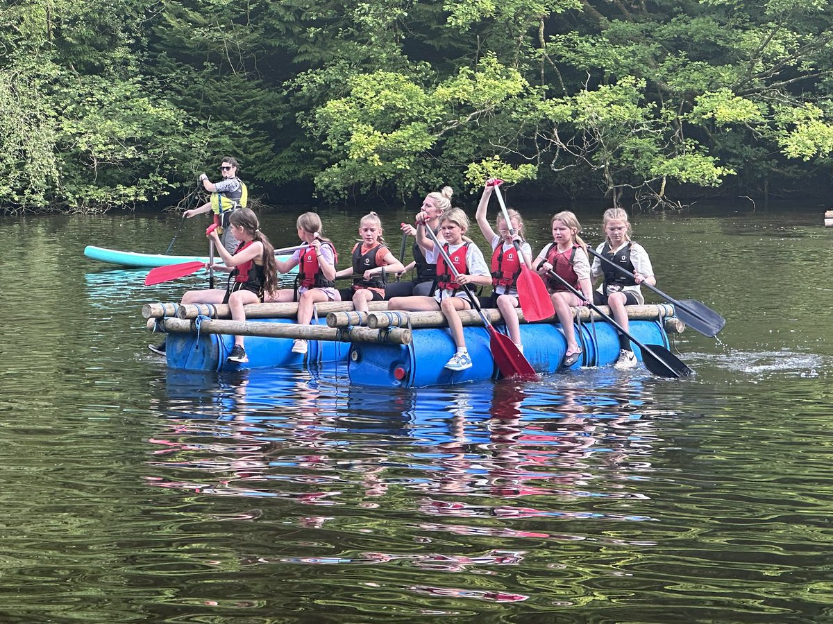 NantYParcSchool's tweet photo. Rafting @Oakerwood #NYPResidential2024 https://t.co/91XRvjlibr