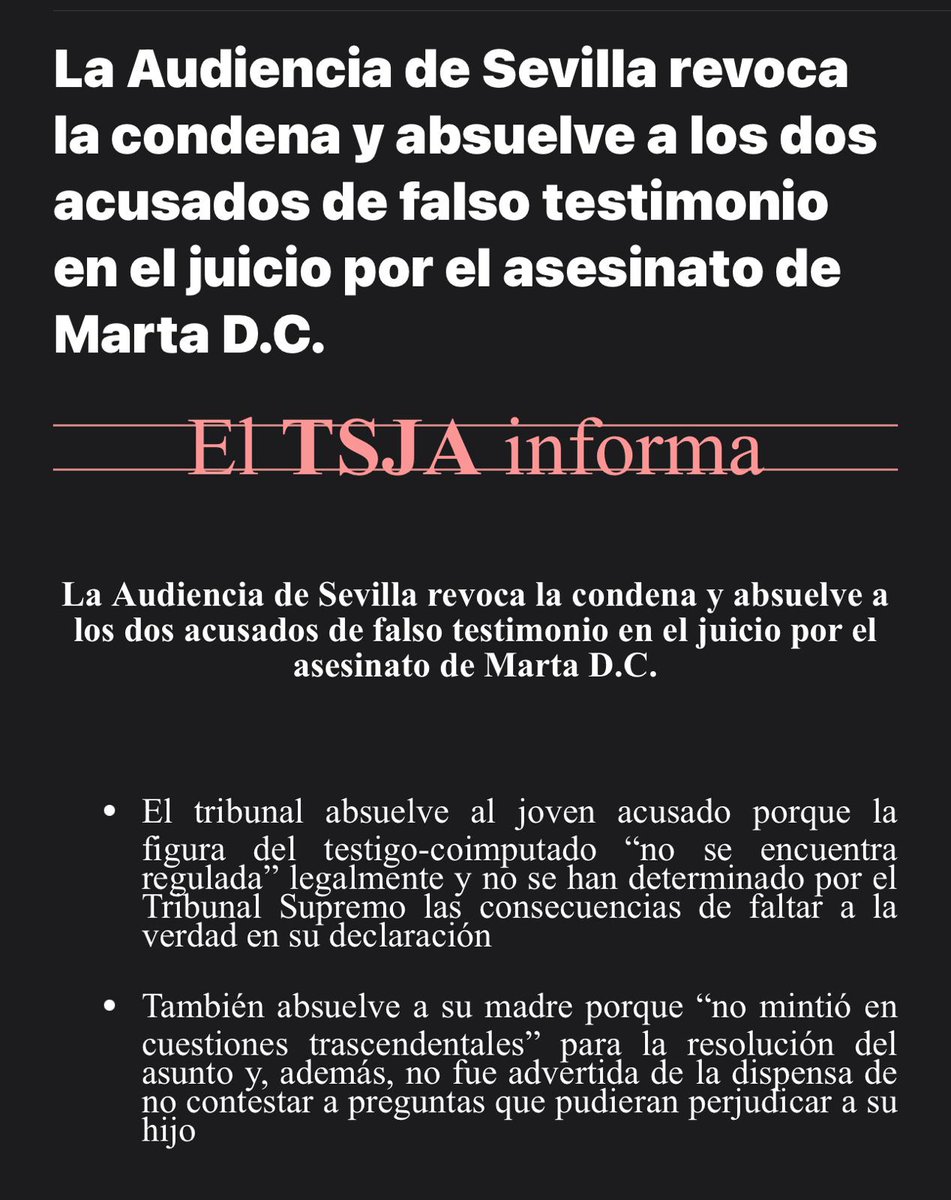 kastillo62's tweet photo. Buenos días, después de enterarme que la Audiencia de Sevilla revoca la condena y absuelve al Cuco y su madre. Mañana a las 11:15 daré mi opinión sobre esto en rueda de prensa. Gracias antes deseo calmar los nervios y leerla. https://t.co/Kxk4Xu2pS9