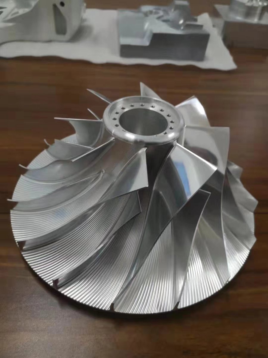 RongBi365011's tweet image. Titanium alloy open impeller
Material: Ti-6Al-4V (Gr5)
#Titaniumforging #Titaniumcastings #titaniummachinedparts #heattreatment #rodmaterial #titaniumalloyplatematerial #titaniumrodtitaniumcoilstrip #titaniumtube #Manufacturingofhighspeedprecisionheavydutybearings