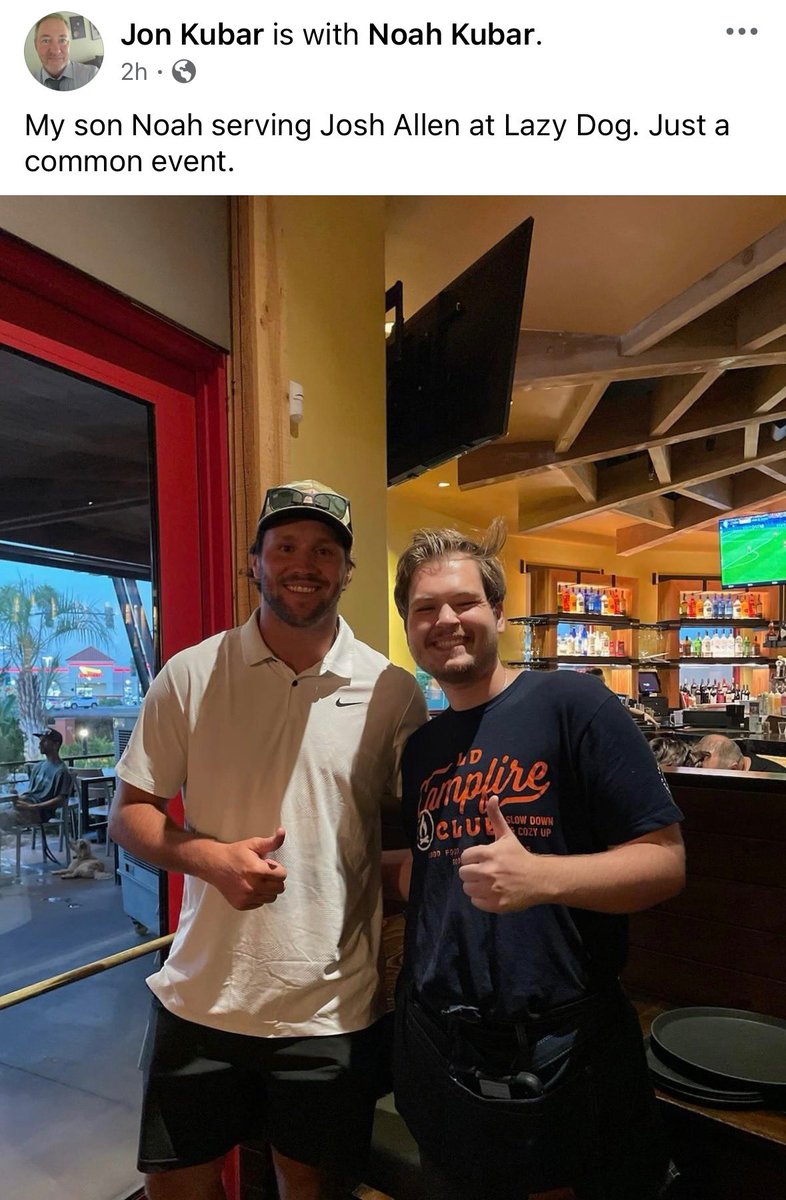 gabecamarillo_'s tweet photo. Buffalo Bills QB Josh Allen spotted in his native Central Valley. https://t.co/zvE3pmiIXx