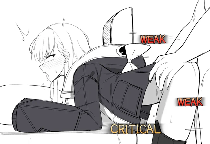 ゲームの仕様上体の相性が最高(最悪)なのも
気持ちいいところ突かれてるのも
全部バレちゃって隠せないの無様でいいよね 