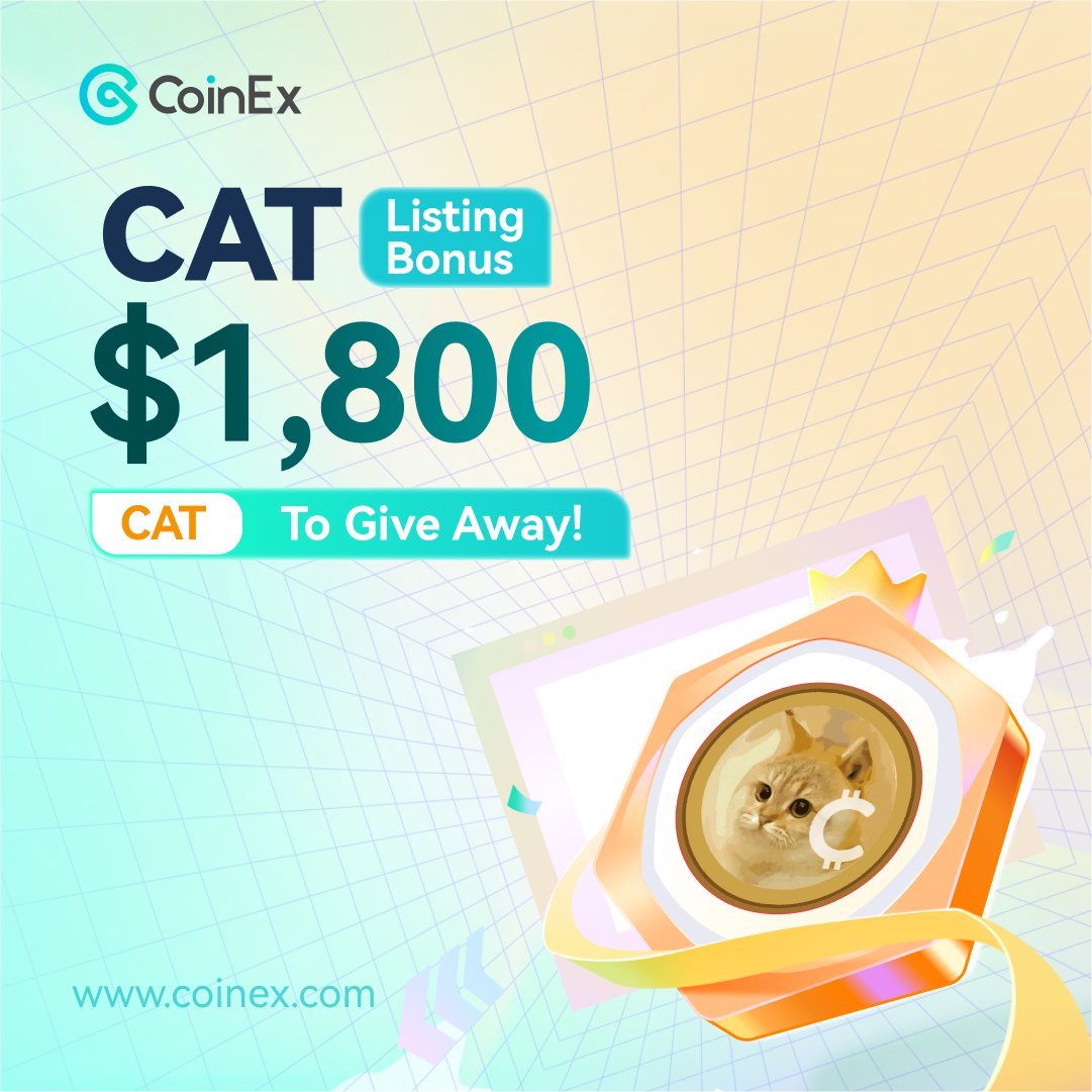 😻CoinEx Lists $CAT w/$1,800 Listing Bonus!😻

<a href="/catcoin/">CatCoin</a> is a cat theme token that focuses on community decentralization and adoption.CAT is designed to make memeCoins great again. Zero taxes, LP locked, CAT is for the people, always. Fueled by pure meme power, CAT will