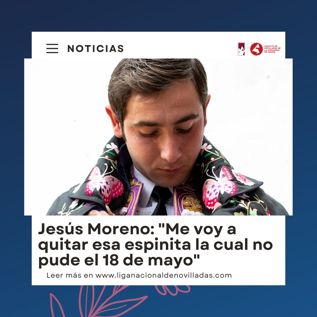 💥Son las 𝗻𝗼𝘁𝗶𝗰𝗶𝗮𝘀 que queremos tener; son las 𝗱𝗲𝗰𝗹𝗮𝗿𝗮𝗰𝗶𝗼𝗻𝗲𝘀 que queremos leer

🫡𝗝𝗲𝘀𝘂́𝘀 𝗠𝗼𝗿𝗲𝗻𝗼 𝗿𝗲𝗮𝗽𝗮𝗿𝗲𝗰𝗲 𝗲𝗻 𝗙𝗿𝗮𝗻𝗰𝗶𝗮 𝘁𝗿𝗮𝘀 𝘀𝘂 𝗴𝗿𝗮𝘃𝗲 𝗽𝗲𝗿𝗰𝗮𝗻𝗰𝗲 𝗲𝗻 𝗟𝗮𝘀 𝗩𝗲𝗻𝘁𝗮𝘀

☘️ ¡Mucha suerte!

liganacionaldenovilladas.com/2024/06/jesus-…