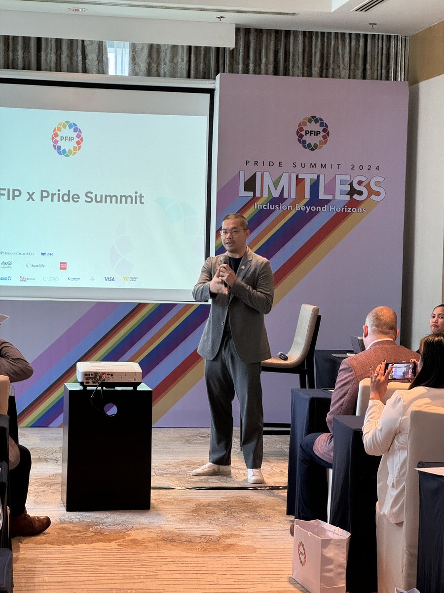pfippride's tweet photo. โโฆwe are the activists in the boardroom.โ
Chris Eugenio shares how PFIP was able to influence the fight for the corporate and health benefits of the PFIP member companies.
#PFIP #PrideInTheWorkplace https://t.co/LVCdYOUSzW