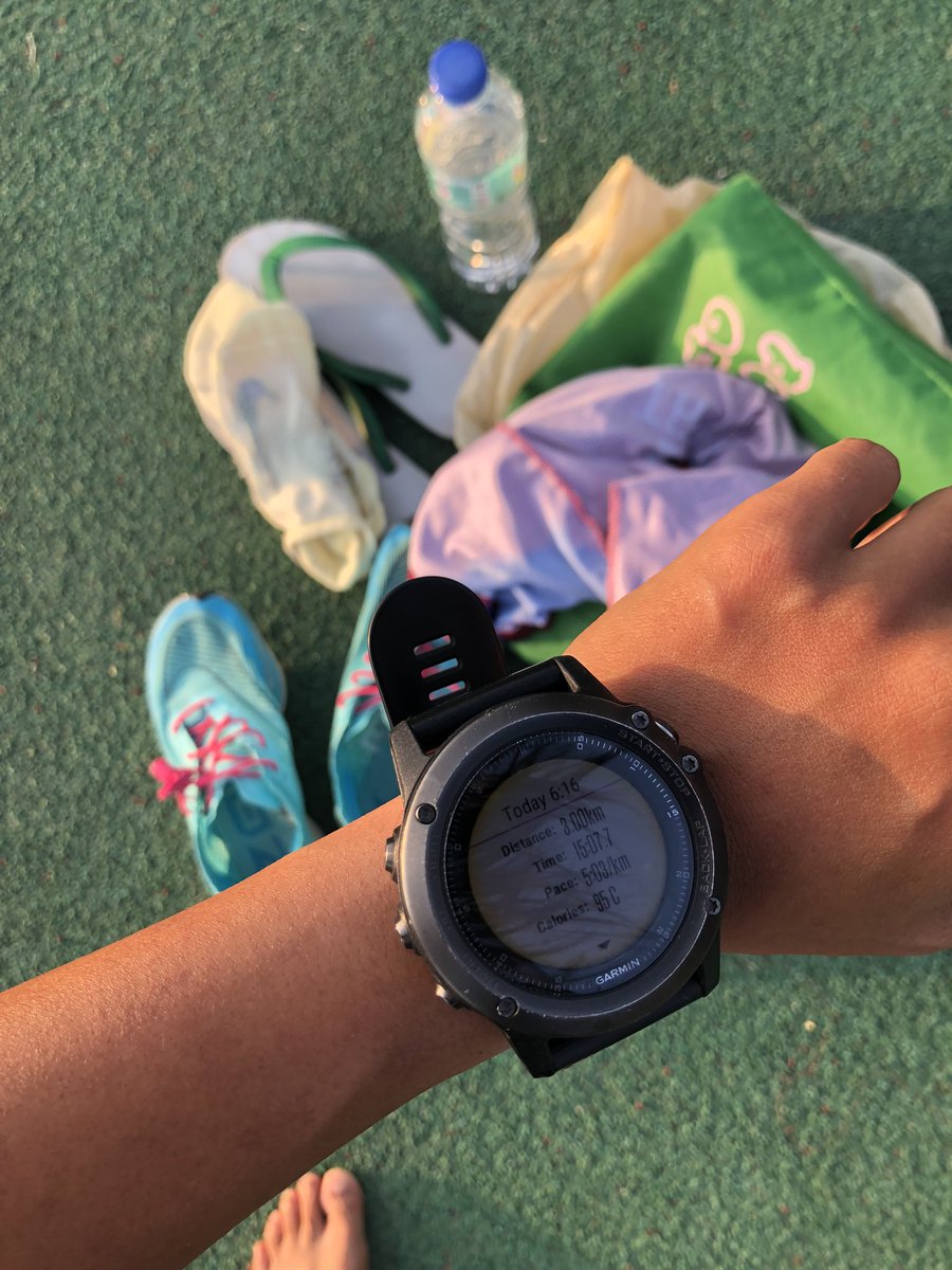 fafernyaiyo's tweet photo. Last session in NST #วาฬบลูด้า #fafernrunningdiary https://t.co/QKmtpP5CIq