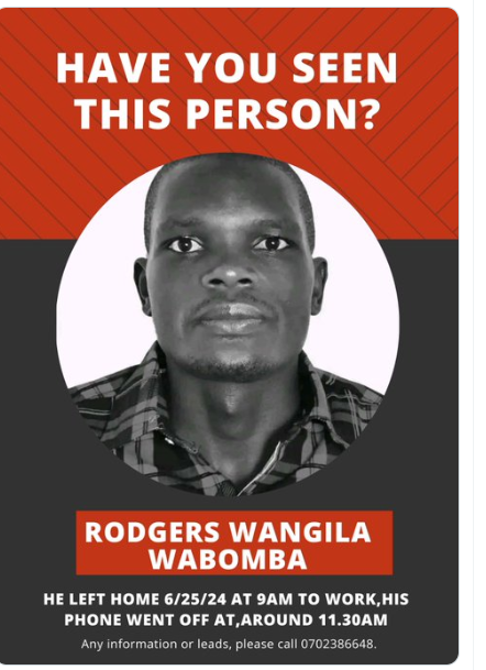 ivynafula's tweet photo. @FaithOdhiambo8 Wangila is also missing, Let's help find him https://t.co/ubakpz38CZ