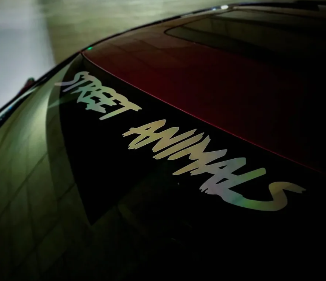 37.5" X 5.7" Oil slick vinyl windshield banner, outdoor rated weatherproof “permanent” adhesive that can withstand the elements.

🛒: streetanimalscrew.com/collections/st…

#streetanimalscrew #carenthusiast #carguy #carlifestyle #carcrew #streetwear #carapparel