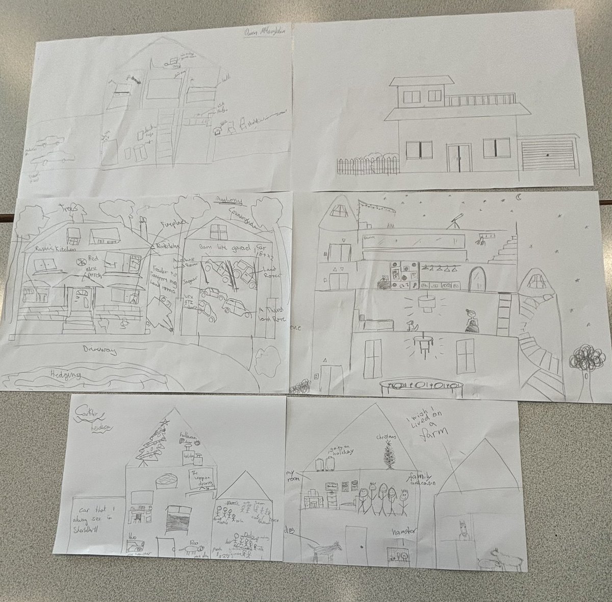 Pupils in RE have been looking at what they value about their current homes and what they would like their future homes to look like #refugeeweek #home <a href="/StMungosMS/">St Mungo's MS</a>