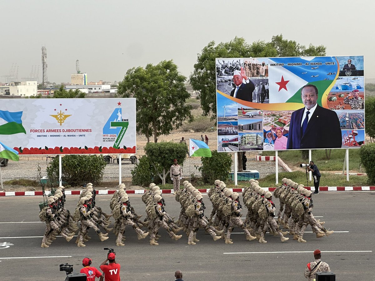 abdallaib's tweet photo. Excellent défilé de nos forces de défense et de sécurité, à l’occasion du 47ème anniversaire de l’indépendance de notre pays. Joyeuse fête à tous. https://t.co/rid1ahCmiQ