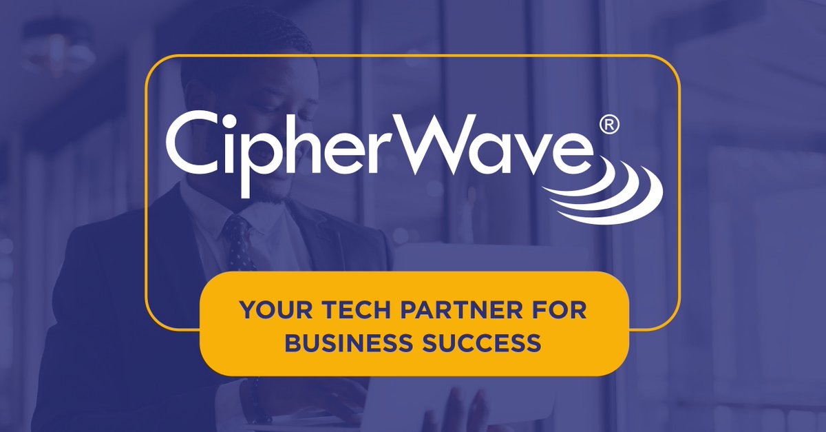 CipherWave's tweet photo. Turn your goals into reality with CipherWave as your trusted IT partner.Β We provide comprehensive solutions and unwavering support, allowing you to focus on what matters most β driving your business success.
For more information: https://t.co/VGpmzHVnBA
#CipherWave #ITSolutions https://t.co/wsuC87Z56U