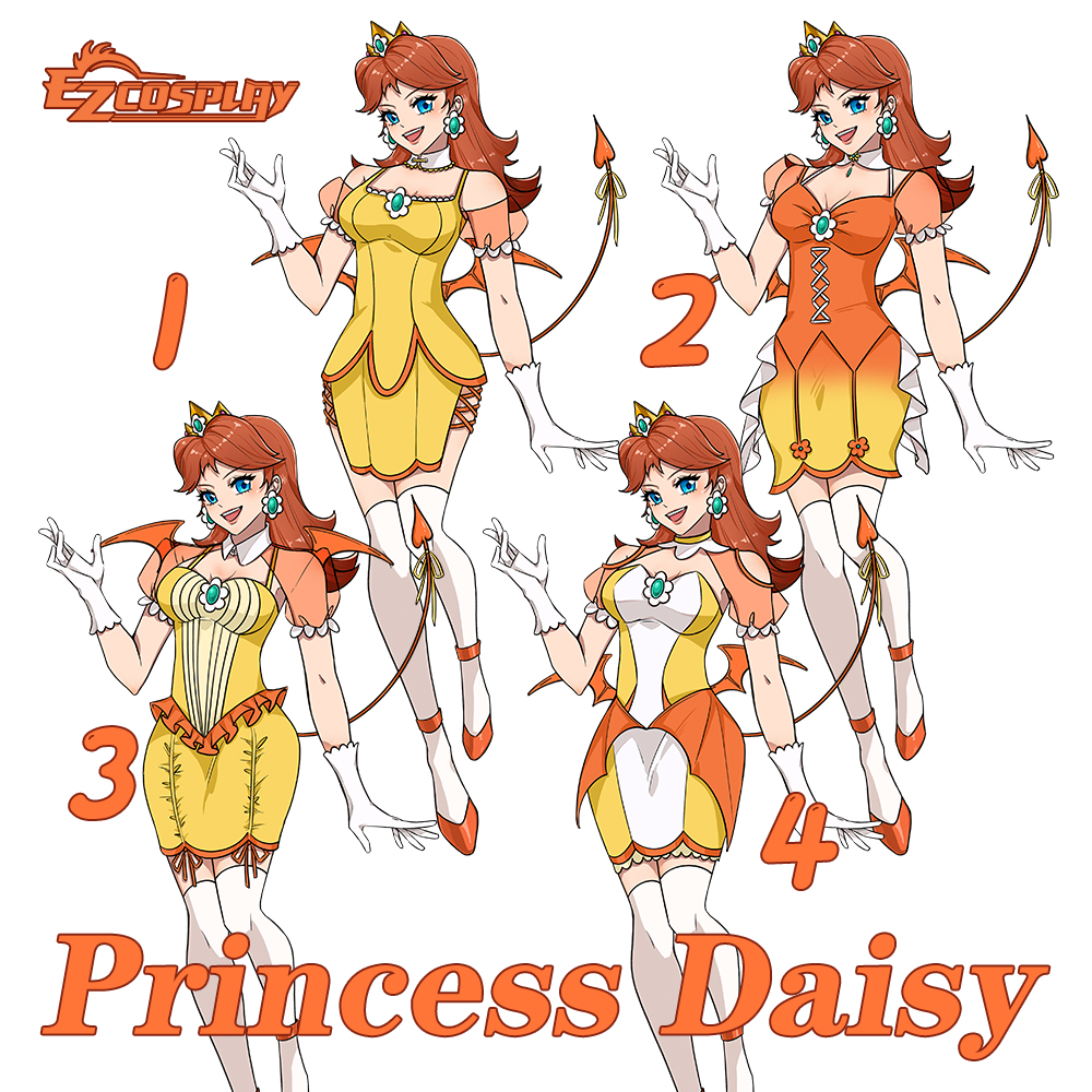 ezcosplay_com's tweet photo. 🟡 Which Princess Daisy design do you like the most? 🟡
👑 All designed by @ezcosplay_com
Comment your favorite one below! 👇
#princessdaisy #PrincessDaisycosplay #PrincessDaisydress #ezcosplay #fanart #design #polltime #cosplay https://t.co/JGqEG8jhFr