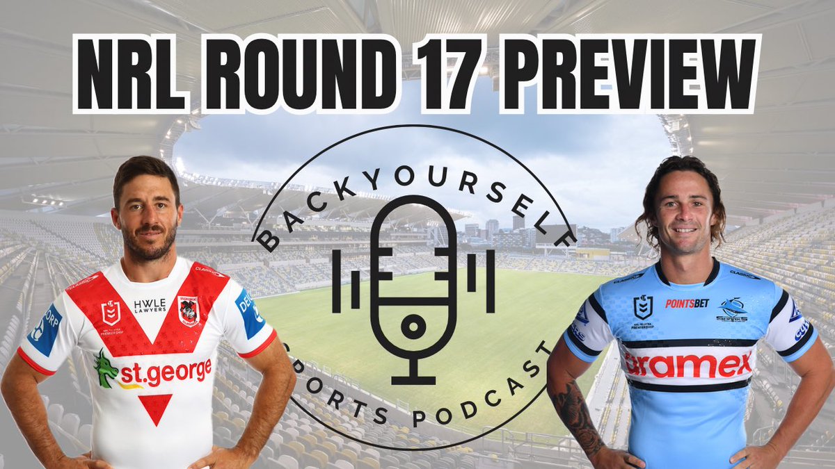 Back_Yourself_'s tweet photo. NRL Preview Round 17 is Available Now 🔥 #nrl #nrltiktok #nrlhighlights #nrlfinals #nrlgrandfinal #warriors #souths #panthers #storm #tigers #eels #broncos #bulldogs #roosters #cowboys #stateoforigin
Available now: https://t.co/xYsWwkrOh1 https://t.co/kzwvbPZjXt