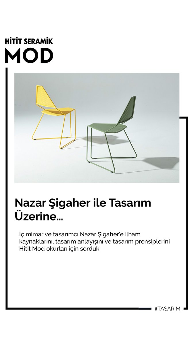 HititSeramik's tweet photo. İç mimar ve tasarımcı Nazar Şigaher’e ilham kaynaklarını, tasarım anlayışını ve tasarım prensiplerini Hitit Mod okurları için sorduk. İçeriğe buradan ulaşabilirsiniz! https://t.co/hv64TgRsOB

#HititSeramik #HititOnTheGo #HititMOD #Moodboard https://t.co/371D0GkxiP