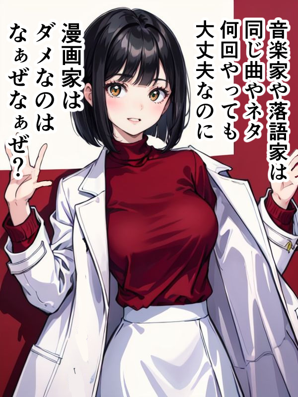 ふとした疑問を今さら言いたくなる女医ちゃん。 