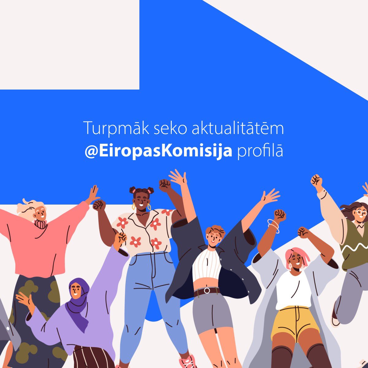 👉🇪🇺 Ar 1. jūliju reorganizējam ES mājas pakalpojumus. 

Lai uzzinātu par ES sniegtajām iespējām, pasākumiem un jaunumiem, turpmāk seko <a href="/EiropasKomisija/">EK pārstāvniecība 🇪🇺🇱🇻</a> profilam.
Par Eiropas Parlamenta jaunumiem uzzini <a href="/Europarl_LV/">Eiropas Parlaments Latvijā</a> profilā.