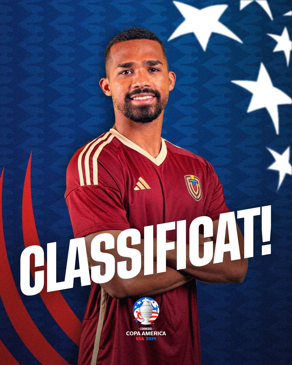 GironaFC's tweet photo. 🇻🇪 Yangel Hererra classificat amb Veneçuela pels quarts de final de la @CopaAmerica 🏆 https://t.co/IOc0xiM04J