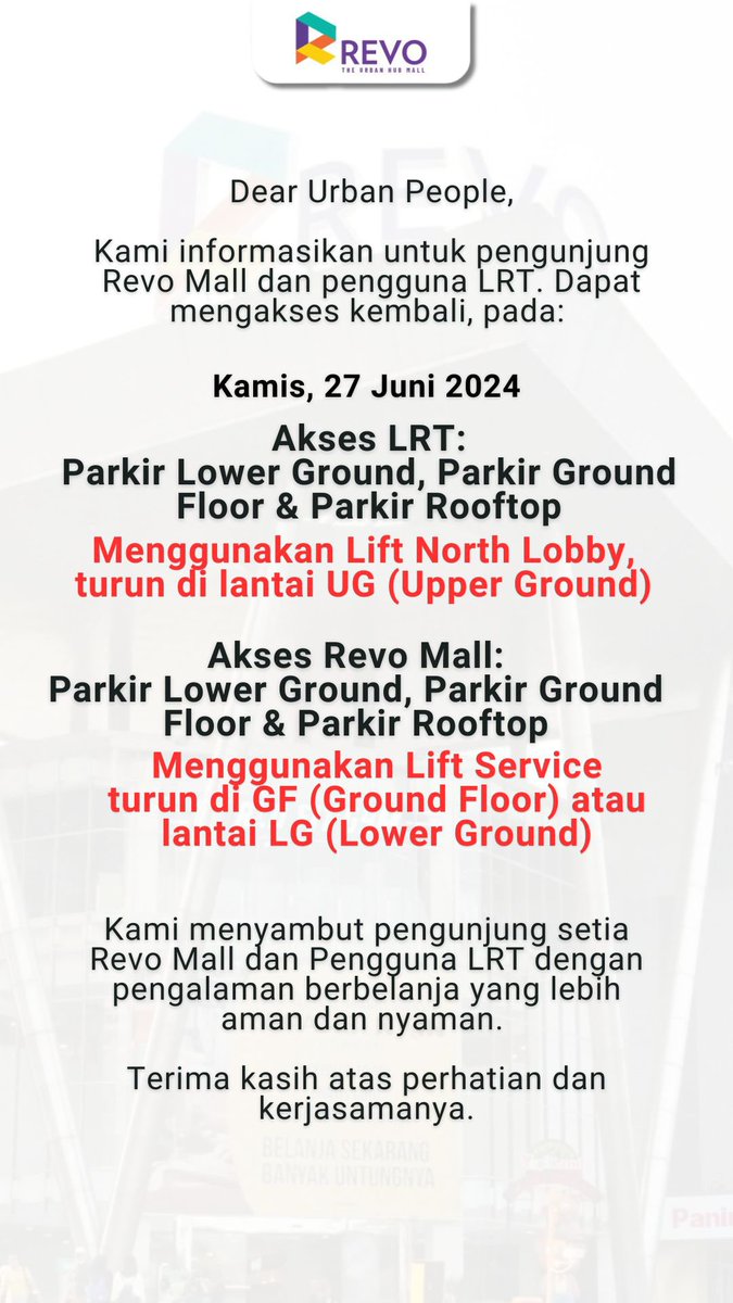 REVO MALL tweet media