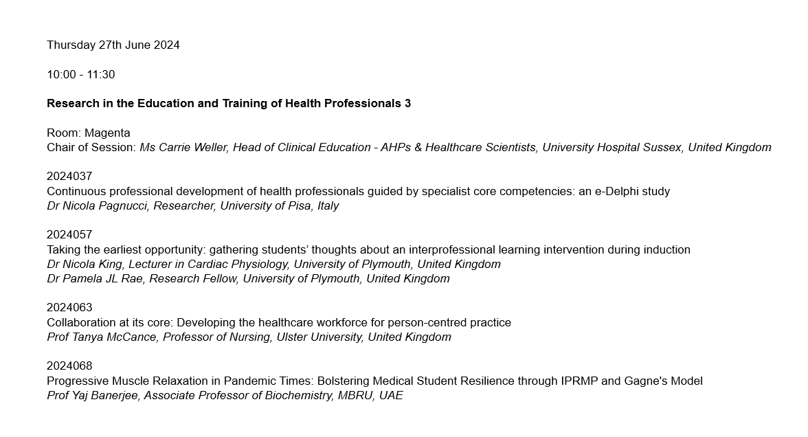 INHWE_Network's tweet image. Good Morning Barcelona! #INHWEBarcelona2024 Day 2 begins with four sessions on #IPE, #HWF Policy, #Research in the Education &amp;amp; Training and the #IPECP Workshop on Quality &amp;amp; Safety Policies inhwe.org/2024-programme