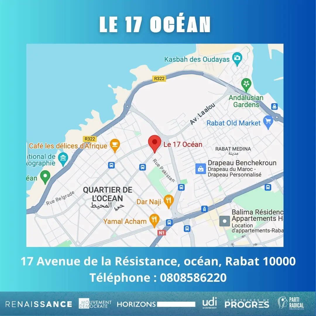 🔴 #MEETING Samira Djouadi et <a href="/diani_lea/">Diani Léa</a> au #MAROC

Jeudi 27 juin 2024
📍Rabat 10h00
📍Fès 19H00

Vendredi 28 juin 2024
📍Marrakech 16h00

#ElectionsLegislatives2024
@Ensemble2024