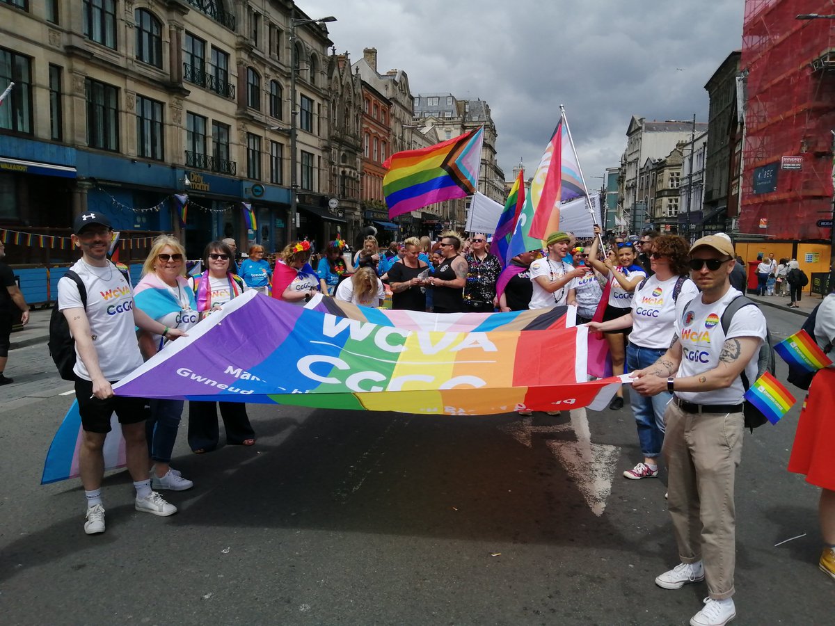 WCVACymru's tweet photo. As we reach the end of Pride month here's a look back on the fantastic Pride events that our staff have attended this month in Barry and Cardiff ๐โค๏ธ
#BarryPride #PrideCymru https://t.co/Zhf7YckvUH