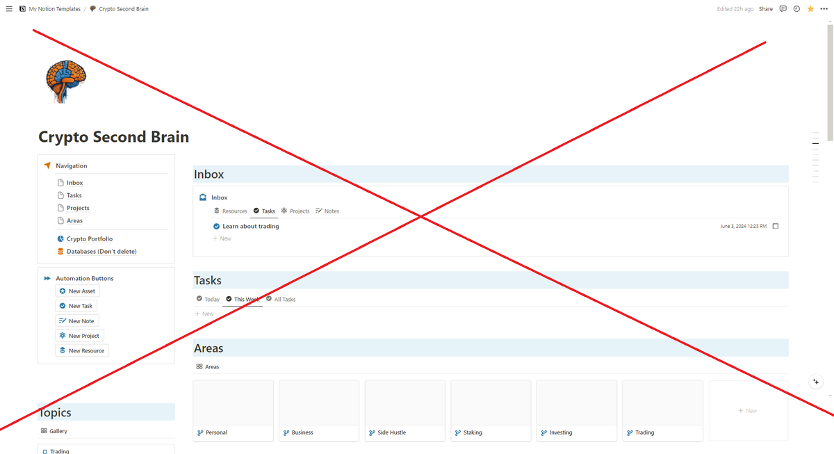 NixisWorld's tweet image. Bro was right! "One Product To Rule Them All" 💍
Multiple times I have tried to build new products, but everytime I would hit a brick wall and I couldn't finish. 
The reason was very simple and it took me quite some time to realize it... 
I have already build everything inside…