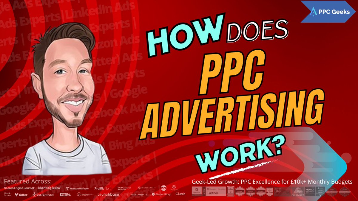 PPC_Geeks's tweet image. 🔍 Ever wondered how PPC Advertising works? Join Dan, co-founder of PPC Geeks, in this insightful video! 🌟 Learn the basics, master Google Ads &amp;amp; Microsoft Ads, and boost your UK eCommerce traffic. 

Watch now! 🚀📈 youtube.com/watch?v=Es1jBW… 

#PPCExplained #DigitalMarketingTips