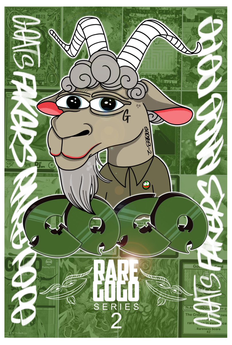 Darky©.xcp (@dark_inc_studio) on Twitter photo 🐐🔥SERIES 2 SUBMISSIONS OPEN🐐🔥
GFM from the <a href="/RareGogo/">Rare GOGO</a> stables🐸🐐☕️
Busy week down <a href="/Dark_inc_Studio/">Darky©.xcp</a> for all things GOAT…
The “GUWU’s” have decided to OPEN submissions to SERIES 2 to keep things on the GOGO🐐🤌
SERIES 2 is open to all <a href="/FAKERARES_XCP/">🐸🐸🐸FAKE RARES🐸🐸🐸</a> <a href="/RARECOCO_XCP/">RARE COCO</a> 🐐🔥SERIES 2 SUBMISSIONS OPEN🐐🔥
GFM from the <a href="/RareGogo/">Rare GOGO</a> stables🐸🐐☕️
Busy week down <a href="/Dark_inc_Studio/">Darky©.xcp</a> for all things GOAT…
The “GUWU’s” have decided to OPEN submissions to SERIES 2 to keep things on the GOGO🐐🤌
SERIES 2 is open to all <a href="/FAKERARES_XCP/">🐸🐸🐸FAKE RARES🐸🐸🐸</a> <a href="/RARECOCO_XCP/">RARE COCO</a>