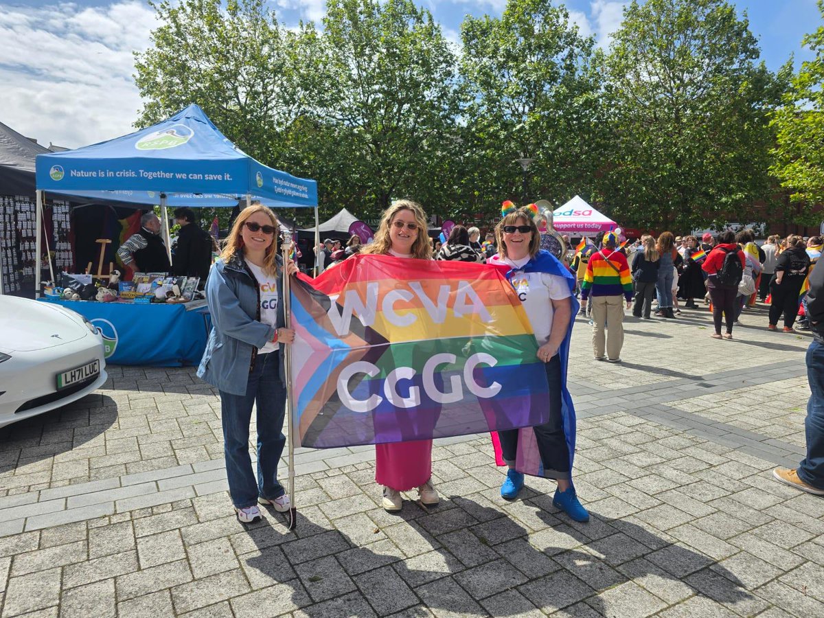 WCVACymru's tweet photo. As we reach the end of Pride month here's a look back on the fantastic Pride events that our staff have attended this month in Barry and Cardiff ๐โค๏ธ
#BarryPride #PrideCymru https://t.co/Zhf7YckvUH