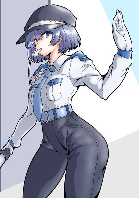 今日の日課は警備服すずきつづみさんです 