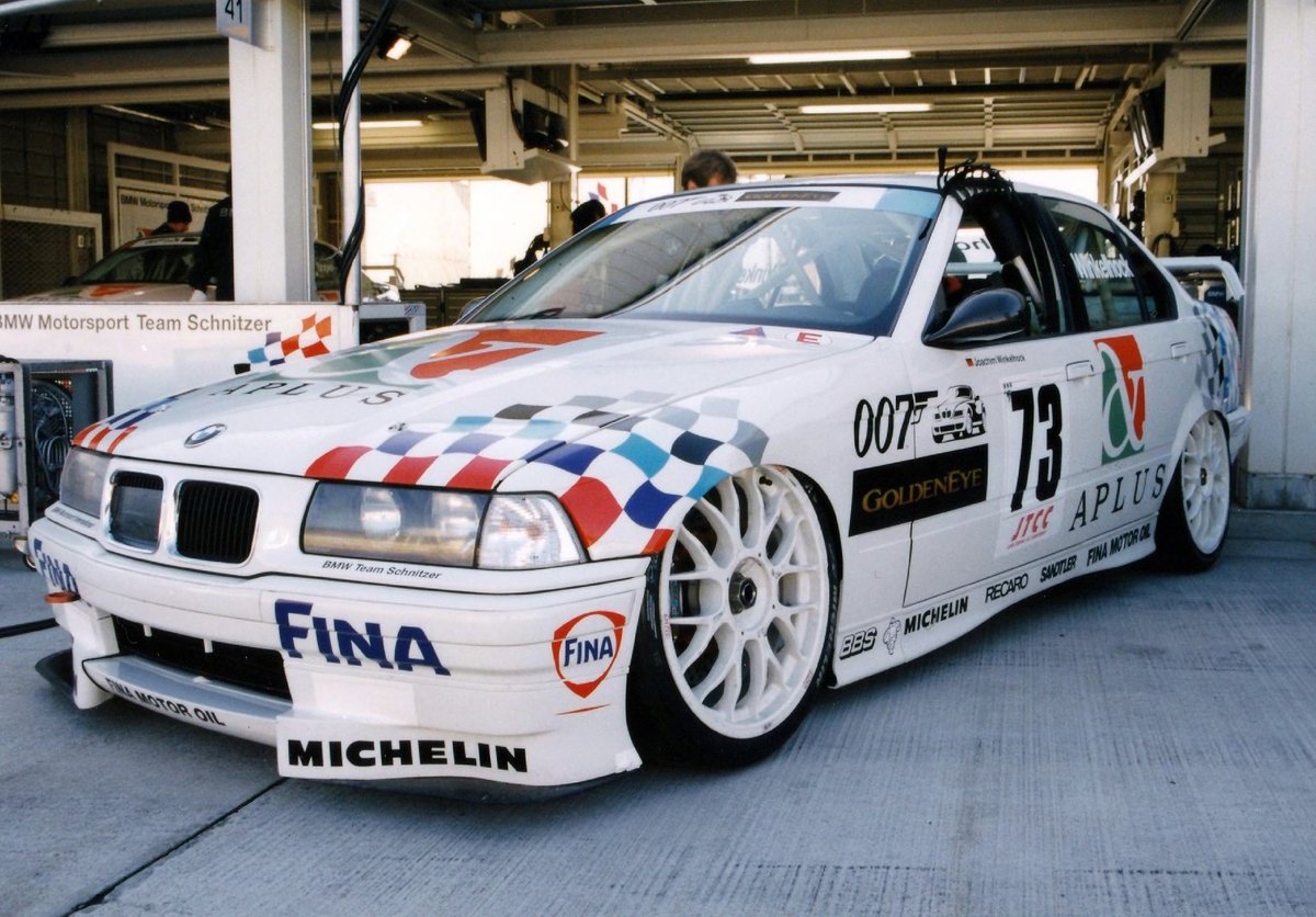 Brands_Hatch's tweet photo. More Super Touring Power 2 content!

This BMW 320i raced by Joachim Winkelhock in the 1995 Japanese Touring Car Championship joins the displays whilst a 1991 BMW M3 raced by Emanuele Pirro and Winkelhock in the DTM will demo.

Join us on 29/30 June 👇

🎟 https://t.co/J6fu5M32hl https://t.co/W9LbZ6bx9x