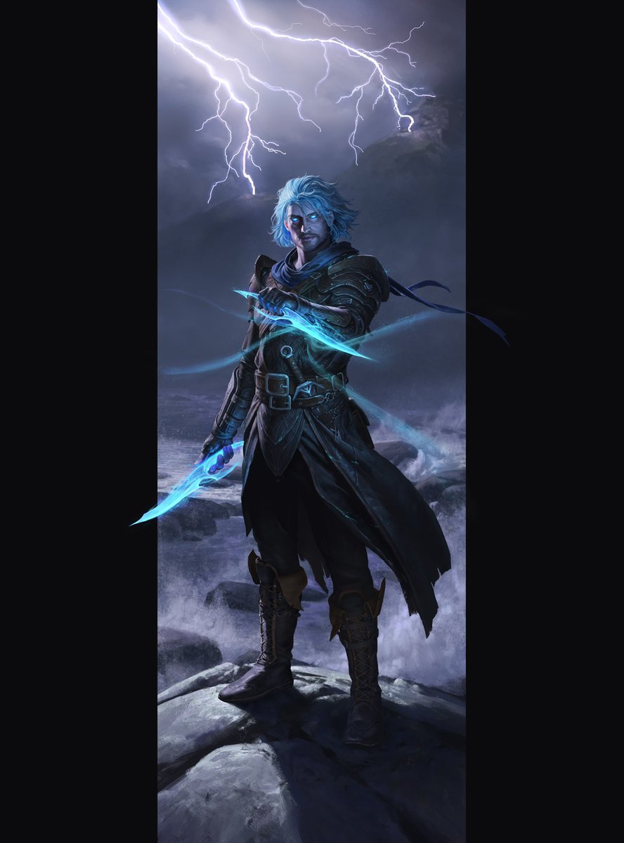 Hello guys, I am glad to create the new Soulknife illustration for the new D&amp;D player’s handbook! You can find it in the handbook this September.
I have several other pieces to release, I will post them once I can.
Until next time, guys, enjoy!
<a href="/Wizards_DnD/">Dungeons & Dragons</a> <a href="/DnDBeyond/">D&D Beyond</a>