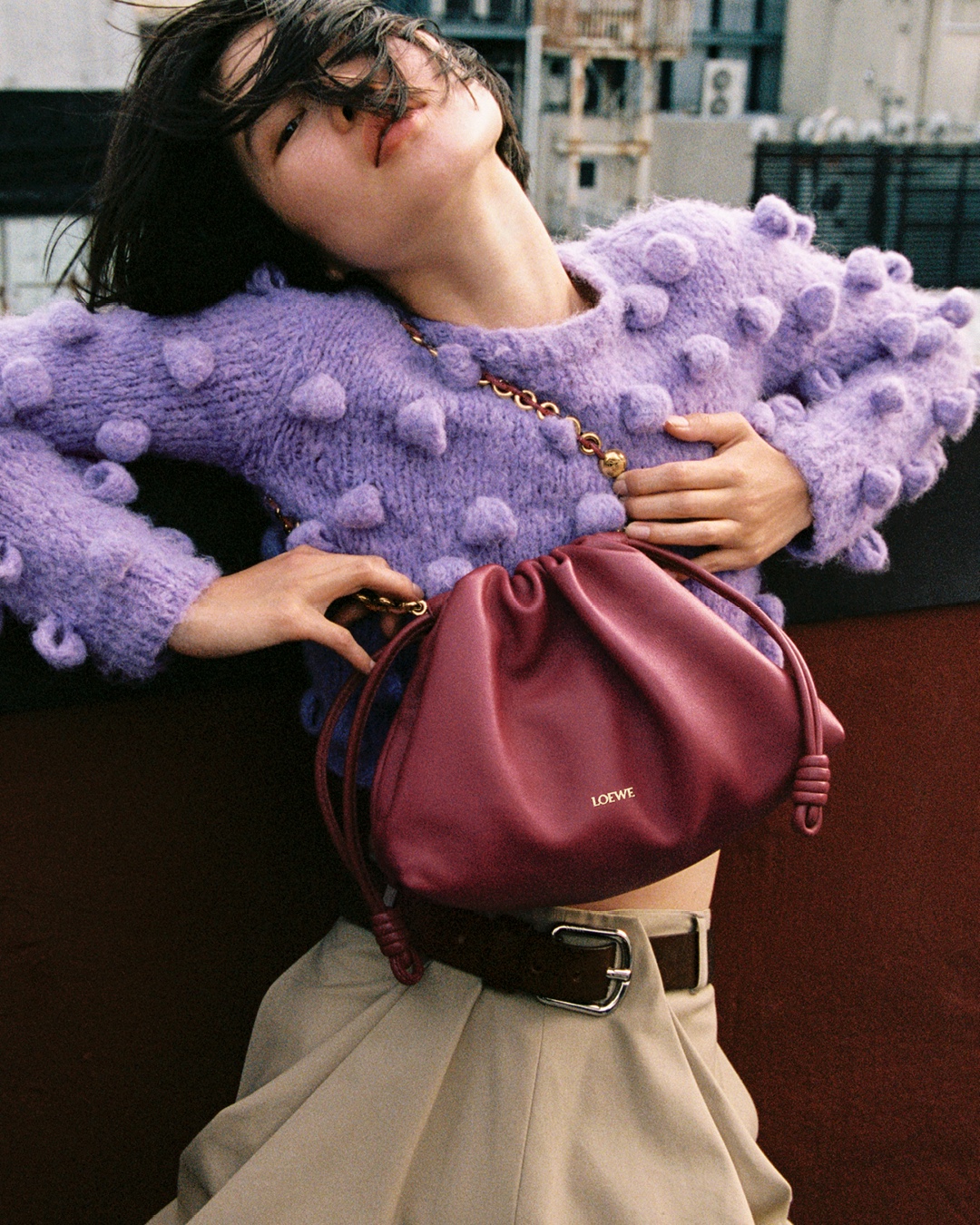 LOEWE☆フラメンコパース クリムゾン LOEWE☆フラメンコパース クリムゾン (LOEWE/ショルダーバッグ