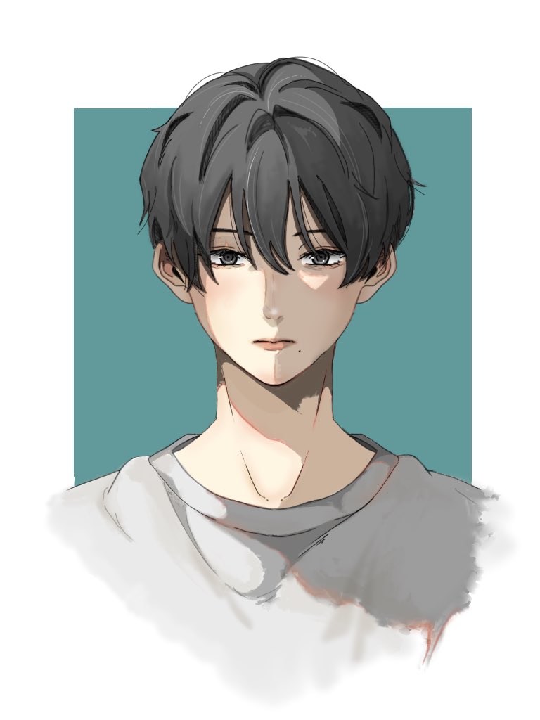ruki__mm's tweet photo. 男の子を描きました。
#イラスト 
 #イラスト依頼  #イラスト練習中 https://t.co/lRYpouvnEV