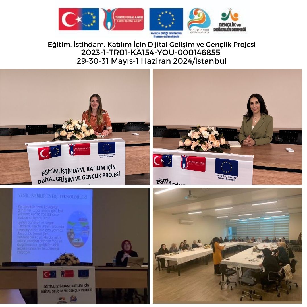 VeDegerler's tweet photo. Gençlik ve  Değerler Derneği ile Odlar Yurdu, İstanbul ve Bakü'de eş zamanlı olarak  proje faaliyetlerine başladı. Proje kapsamında, eğitim, istihdam ve  katılım için dijital kapasite geliştirme sunumları gerçekleşti. @ulusalajans https://t.co/2gULb385np