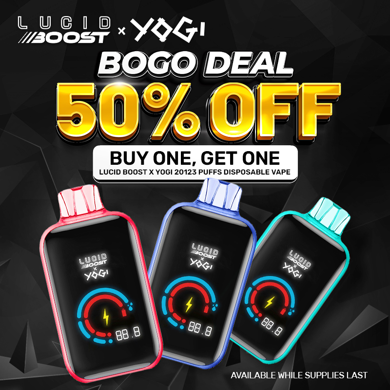 Lucid Boost 20123 Lucid Boost X Yogi 20,123 Puffs Disposable - Vape  Wholesale USA Lucid Boost X Yogi Disposable Vape
