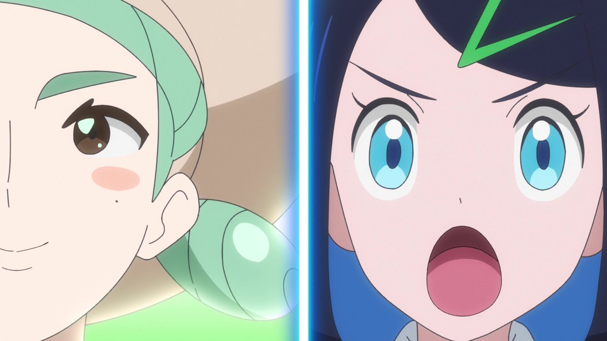 金曜日は #アニポケ の日💥 ＼ 四天王交流戦ラスト！ リコ＆カエデ VS