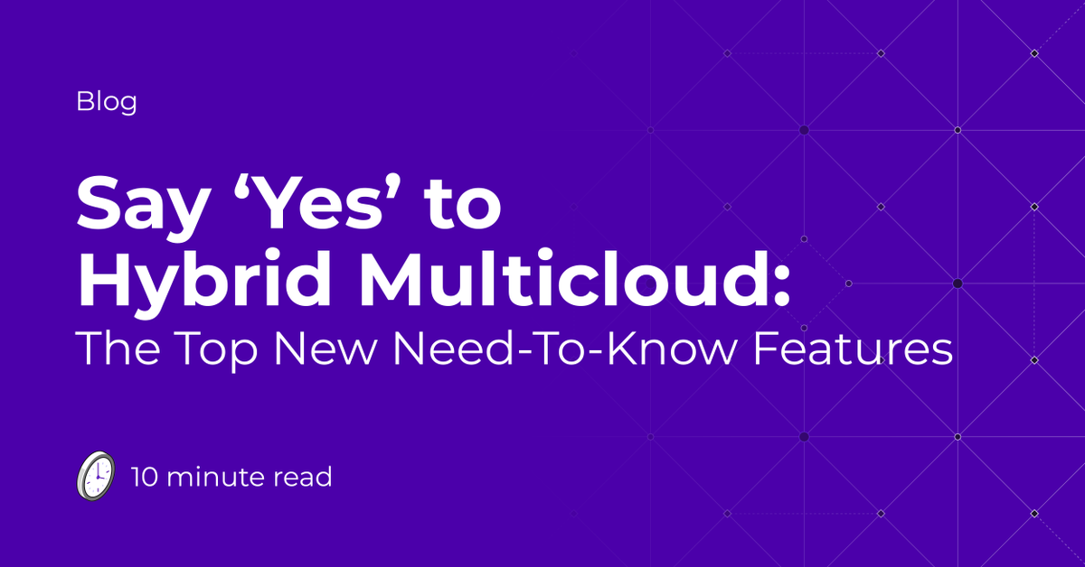 vanquishtech's tweet photo. Is this the year you finally “go cloud?”. Read up on the latest key features that make building and operating your #hybridmulticloud environment a breeze: https://t.co/IMDbVdoDpG https://t.co/7wWK3EeP5y