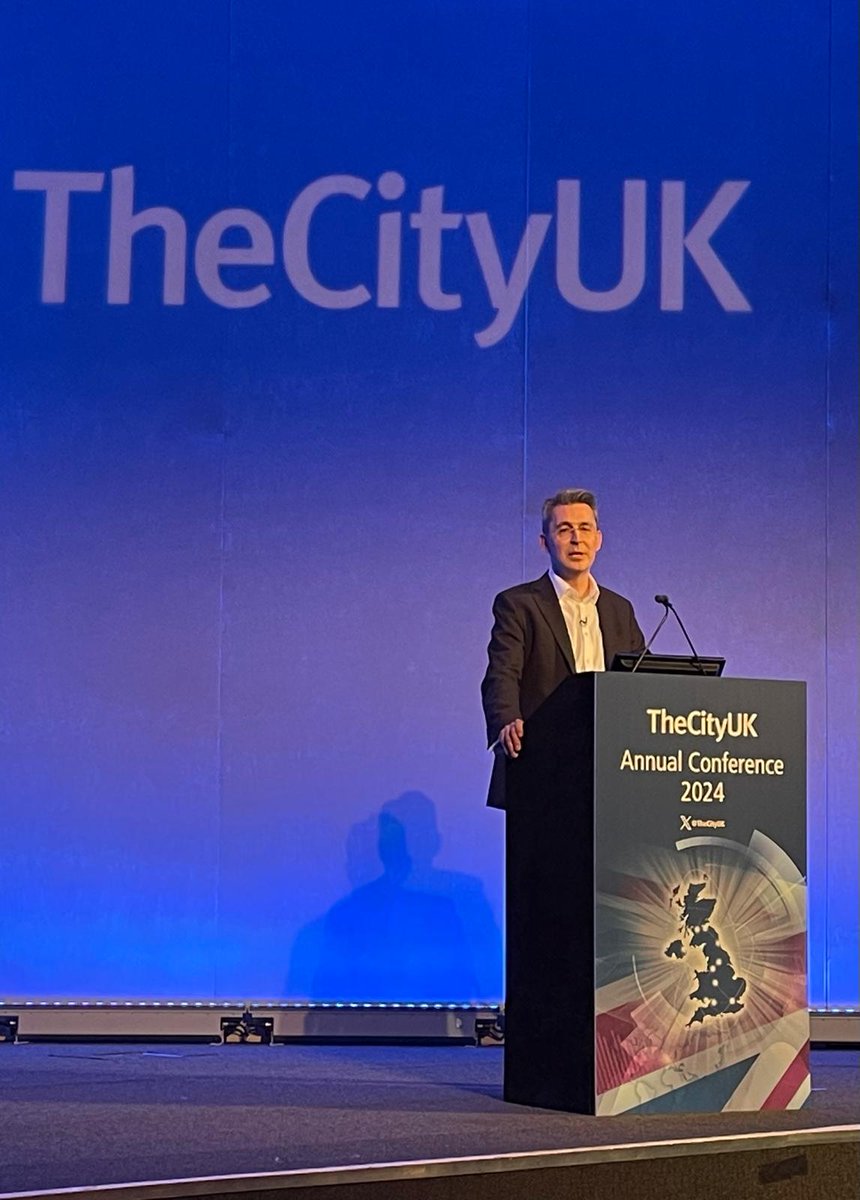 Our Chief Executive Officer <a href="/TCUKmiles/">Miles Celic</a> opens our Annual Conference 2024, thanking sponsors <a href="/Fidelity_UK/">Fidelity UK</a>, as well as <a href="/citsecurities/">Citadel Securities</a>, <a href="/DLA_Piper/">DLA Piper</a>, <a href="/The_DTCC/">DTCC</a>, <a href="/GsyFinance/">Guernsey Finance</a>, <a href="/RepRisk/">RepRisk</a> for their support and welcoming delegates in the room and online.
