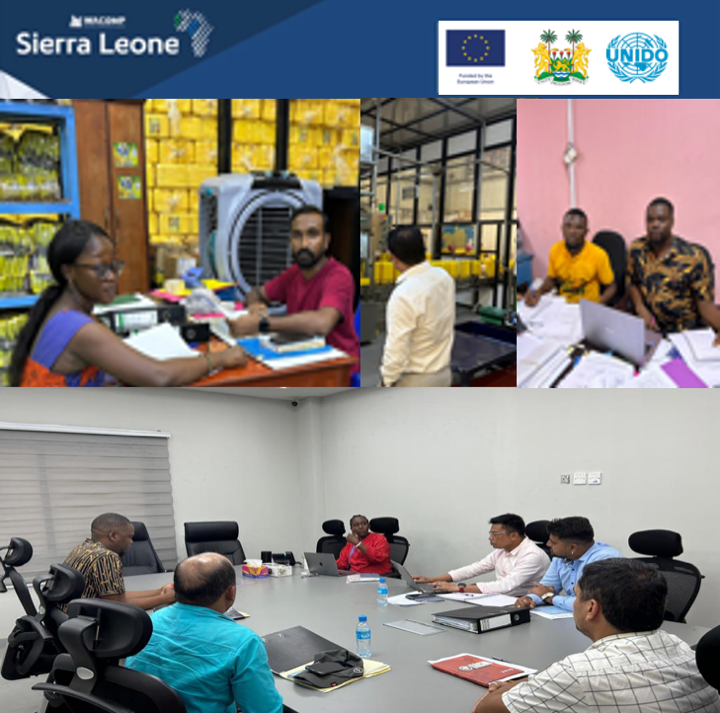 JOLAKS Co. Ltd., with the support of <a href="/EUinSierraLeone/">EU in Sierra Leone</a> funded #WACOMP_SL
<a href="/UNIDO/">UNIDO</a> is now the 1st in Salone to achieve #ISO22000 certification for its food safety system. This milestone highlights its commitment to excellence &amp;opens new export opportunities for their refined palm oil