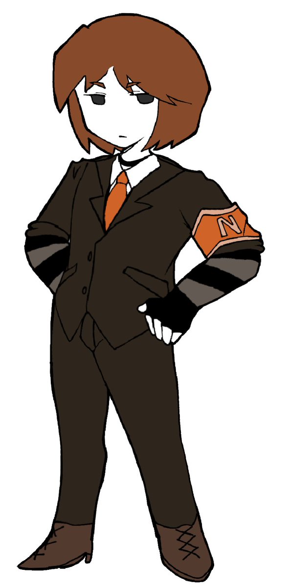 Nicos_addicted's tweet photo. Got bored and made myself in lobotomy corporation 
#lobotomycorporation https://t.co/yPE2VLL4iN