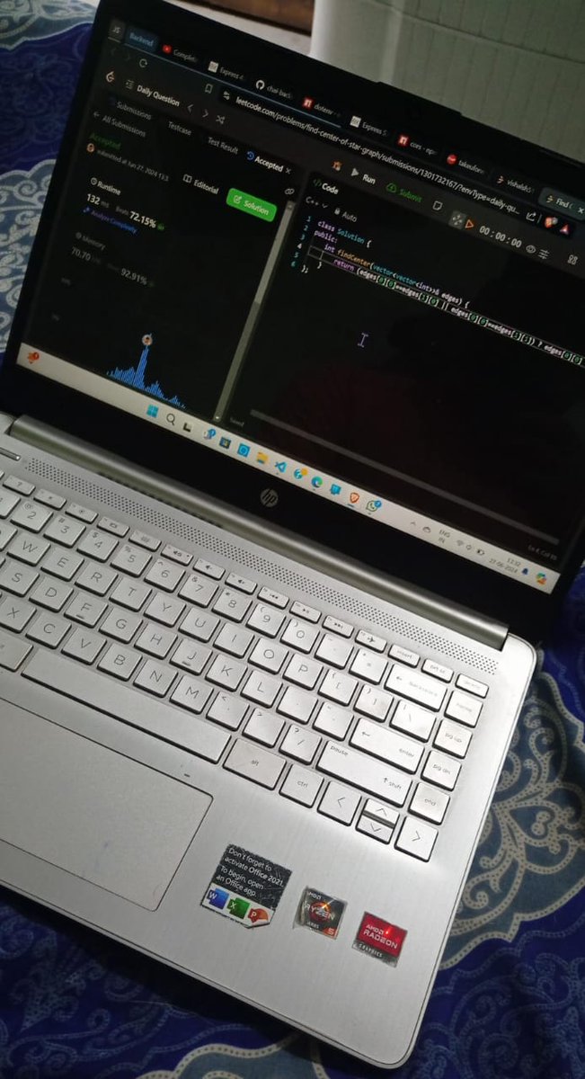 thatweirdtechie's tweet photo. Nice one liner😴..

#leetcode #learn_in_public #coding https://t.co/OigaFOkbqz