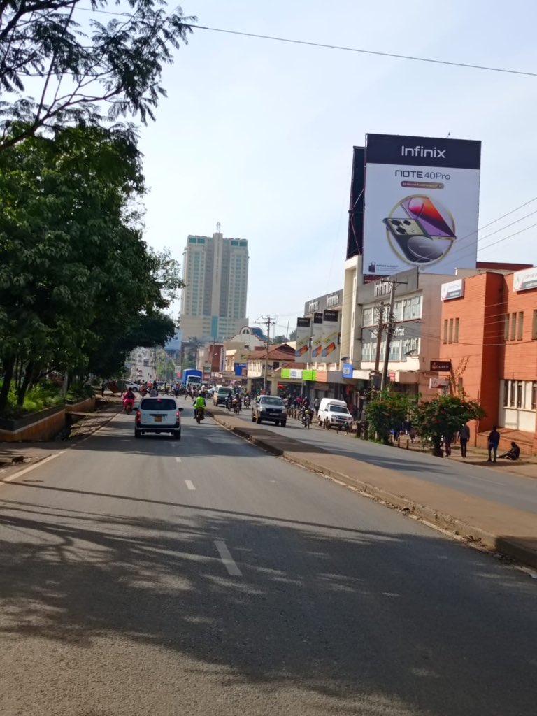 ELDORET town on 27 June 2024

11AM: Heavy police presence visible at strategic parts of the town as the morning buzz picks pace gradually. No sight of protesters yet.