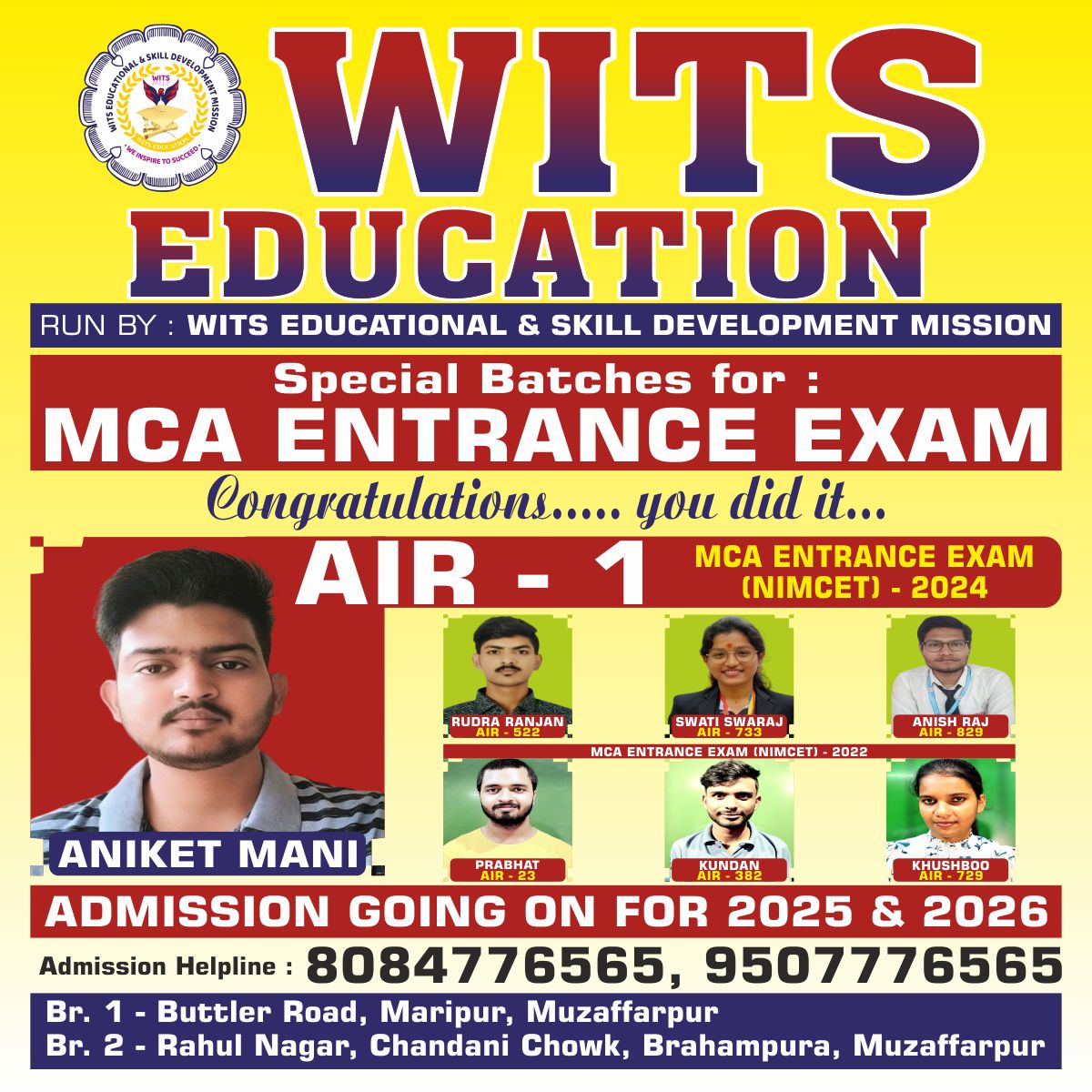 muzaffarpurlive's tweet image. शिक्षा के क्षेत्र में अपनी अनूठी पहचान रखने वाला विट्स एजुकेशन

#EducationExcellence #VITS #Muzaffarpur #InnovativeLearning #TopEducation #QualityEducation #StudentSuccess #VITSEducation #EducationalLeadership #FutureLeaders